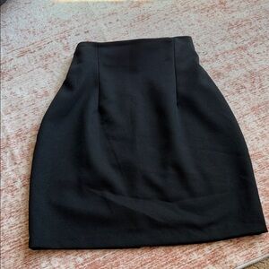 ECRU Black Pencil Skirt for Women